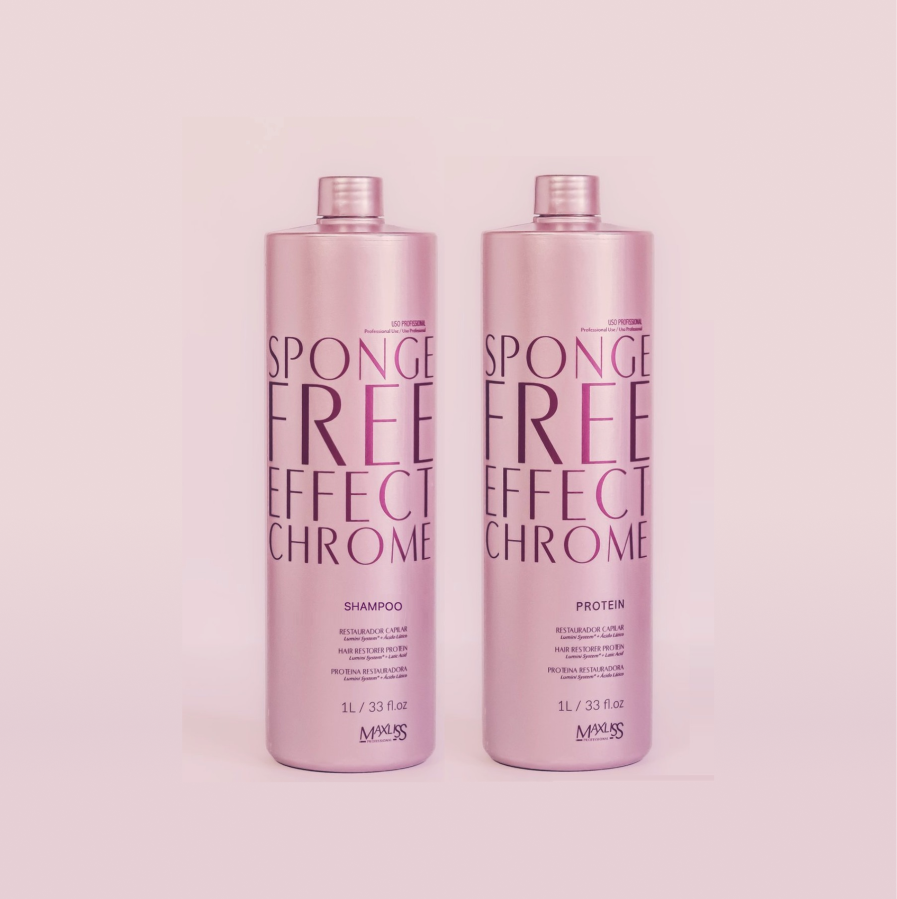 Pre-Treatment Shampoo and Chrome Organic Protein Kit